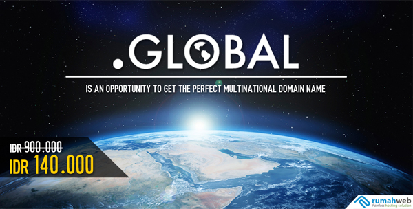 Makin Terkenal Bersama Domain .GLOBAL