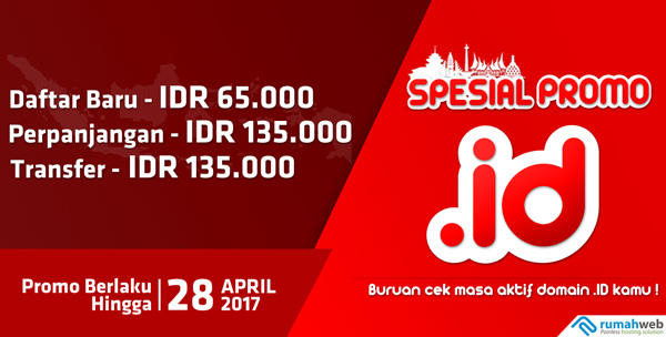 Perpanjangan Promo Domain .ID
