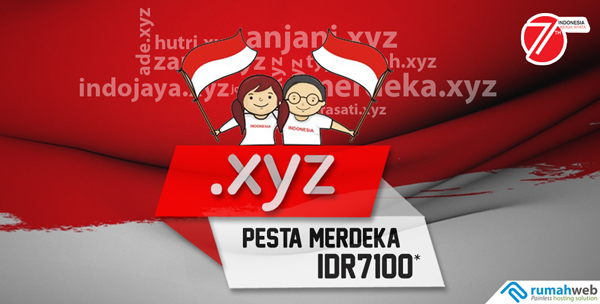 Pesta Merdeka bersama .XYZ