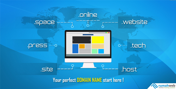 Domain Tepat untuk Websitemu